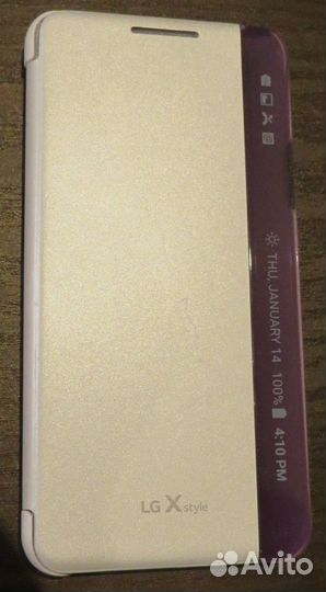 Оригинальный чехол-книжка для телефонов LG X Style