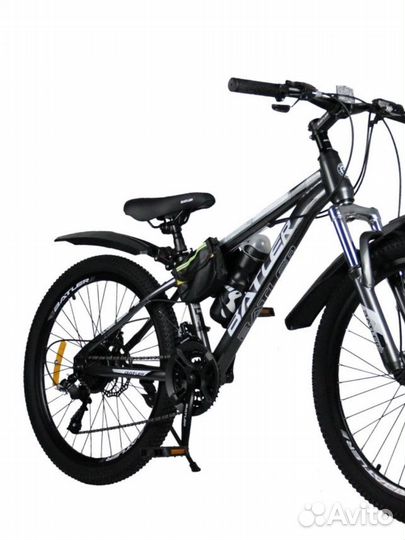 Скоростной велосипед с 24 колесами 21 скорость