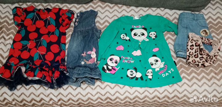 Детская одежда для девочки пакетом