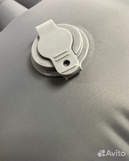 Матрас надувной scallops AIR-pump-1 40D Nylon Gray