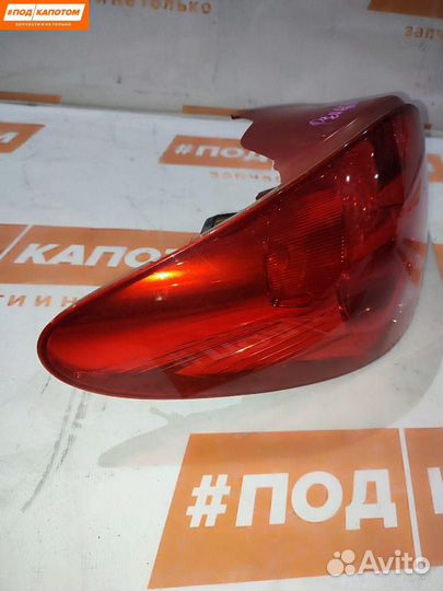 Фонарь задний левый Peugeot 207 2007