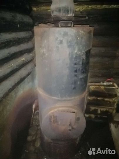 Печь банная с баком