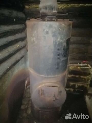 Печь банная с баком