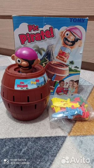 Хитрый пират Tomy настольная игра