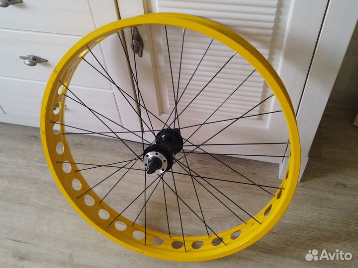 Заднее колесо на фэтбайк
