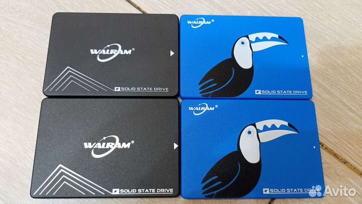 SSD диски Walram 120, 256, 500, 512 Gb новые