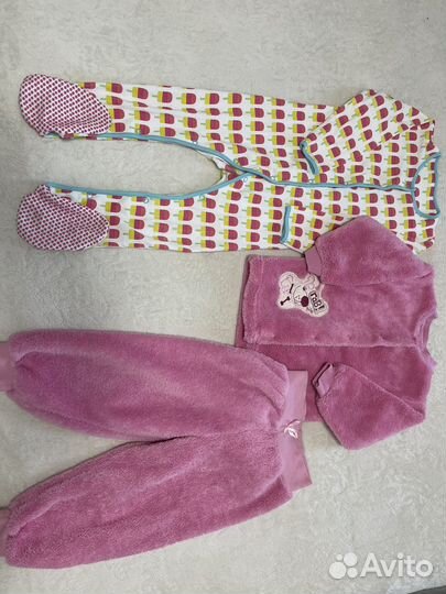 Детские вещи пакетом на девочку 80 86 92