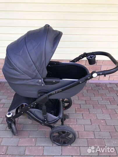 Детские коляски 2 в 1 из эко кожи