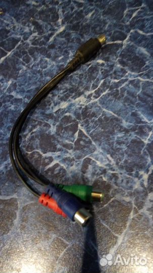 Аудио-видео кабель тюльпан
