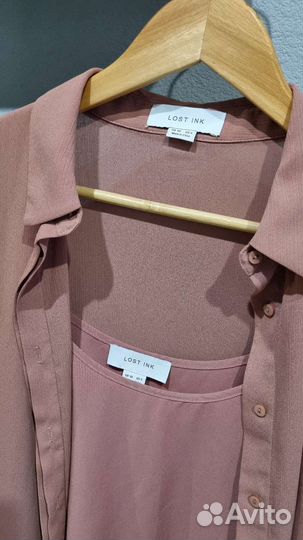 Платье lost ink 44 двойное
