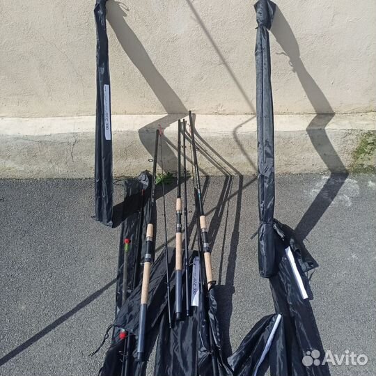 Силовые фидерные удилище 330-390 см