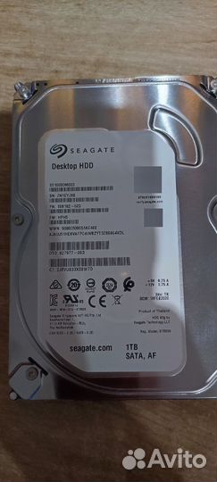 Жесткий диск hdd 1 тб Seagate