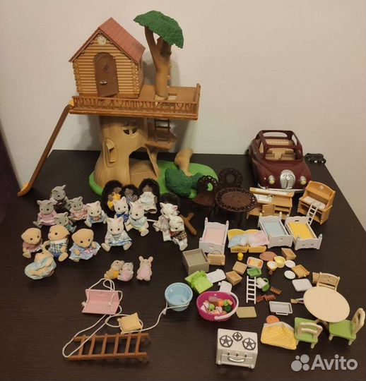 Sylvanian Families домик с мебелью