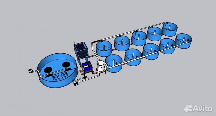 Узв на 3 тонны осетра в год
