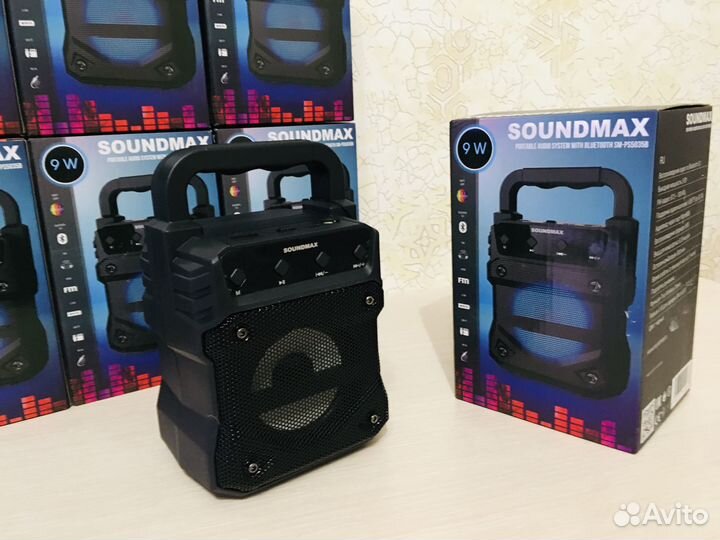 Беспроводная Bluetooth колонка с радио, новая