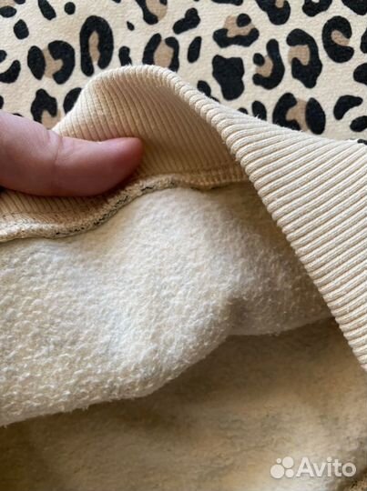 Zara свитшот с начесом р128