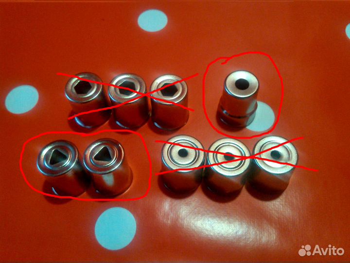 Колпачки магнетрона