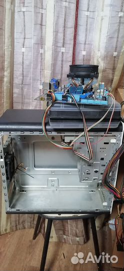 Материнская плата с процессором