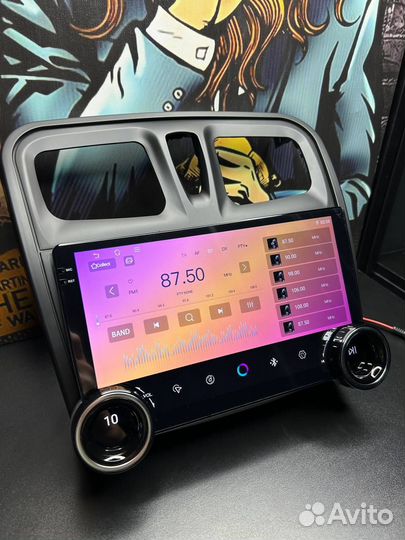 Магнитола Android 6+128гб Renault Sandero