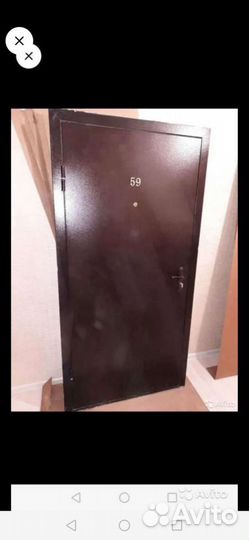 Дверь входная металлическая