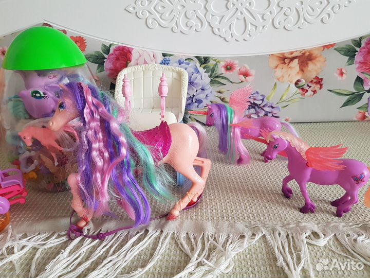 Игрушки пони лошадки