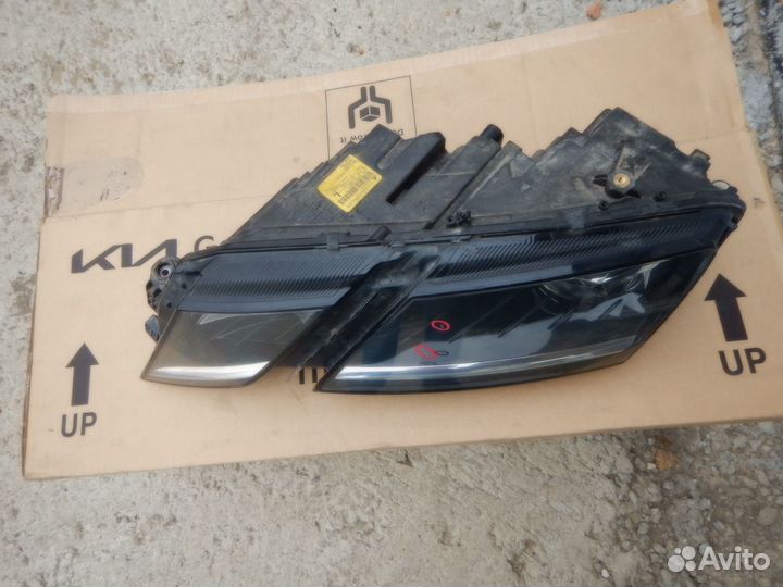 Фара левая LED Skoda Octavia A7 рест. в сборе