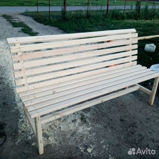 Скамейка уличная на заказ