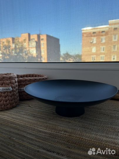 Блюдо металлическое h&m