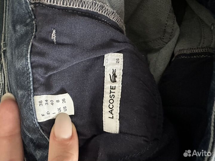 Джинсы Lacoste женские