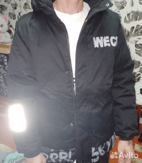 Куртка зимняя на мальчика 44 размер