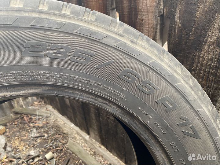 Летняя резина 235 65 17