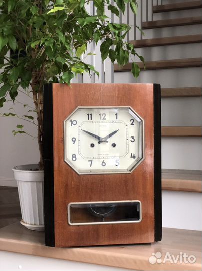 Часы настенные с боем очз Янтарь СССР