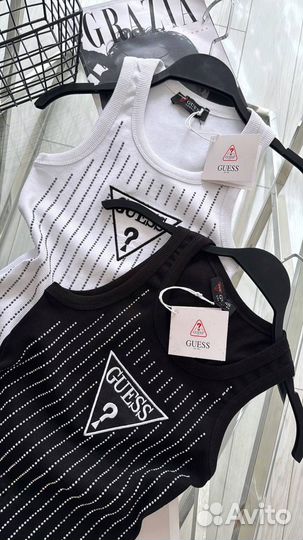 Майки: Dior, Guess, Prada, CK, 42-46 размер