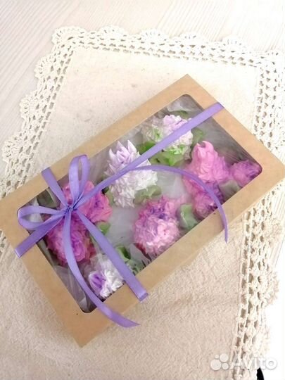 Подарок - зефирные цветы