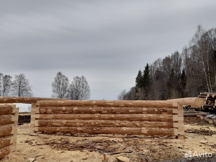 Срубы бани идома