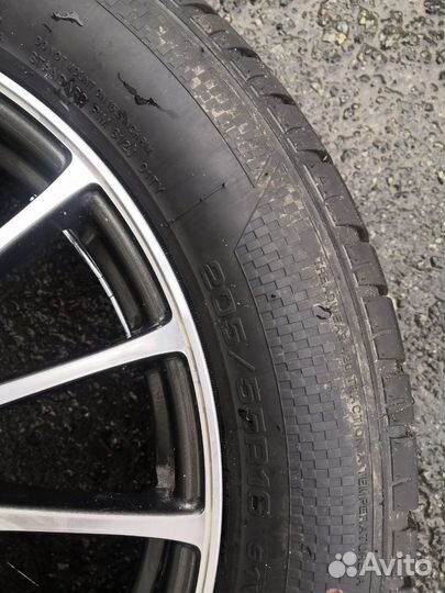 Резина лето с дисками R16