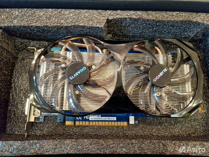 Видеокарта gtx 550 ti