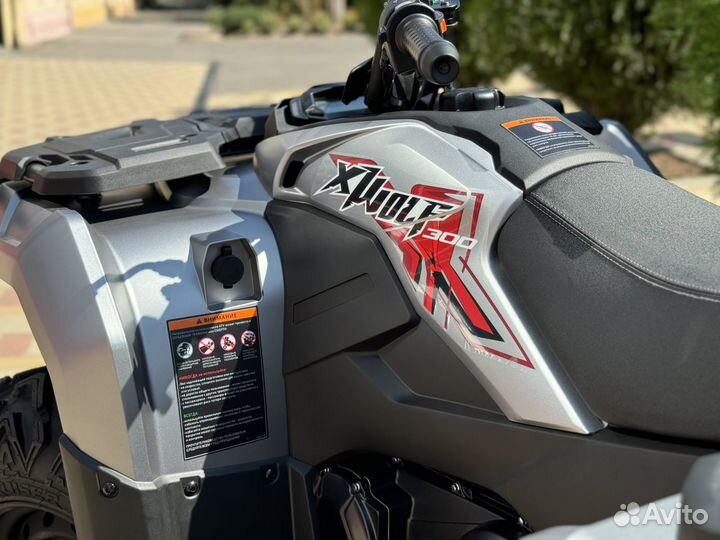 Квадроцикл loncin 300 ATV (silver gray) птс