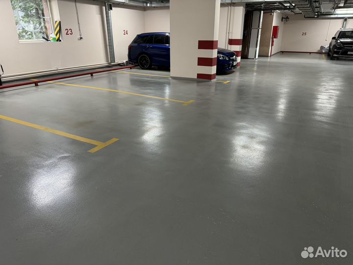 Промышленные полы для подземного паркинга