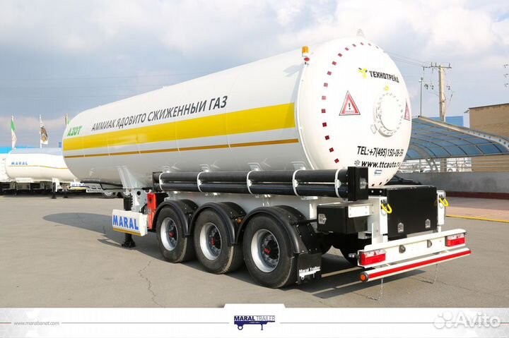 Полуприцеп химическая цистерна Maral 36 м3, 2023