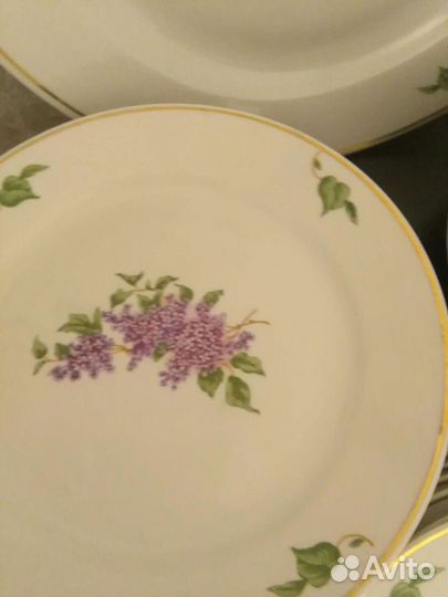 Сервиз столовый сирень 68г
