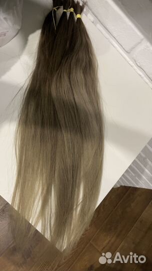 Волосы для наращивания натуральные бу