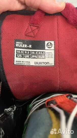 Сноубордические Ботинки Burton Ruler 43,5 (28,5 см