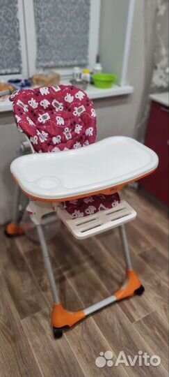 Стульчик для кормления chicco polly