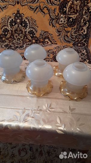 Плафоны для люстры бу ссср,умка,дося,для жаркого