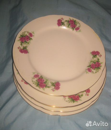 Тарелки Япония и блюдо для рыбы СССР