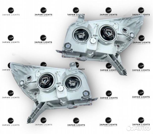 Фары линзовые светлые передние Toyota Hilux Surf