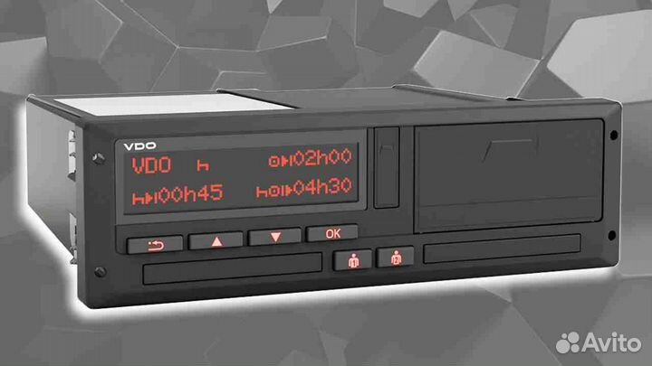 Тахограф VDO 3283 с нкм (Гарантия 1 год).Под ключ