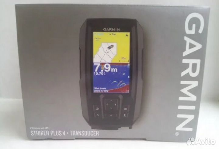 Эхолот-картплоттер Garmin Striker 4 Plus