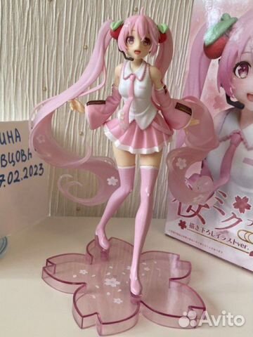 Фигурка Сакура Мику Sakura Miku купить в Москве | Хобби и отдых | Авито